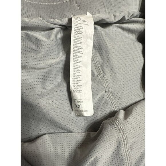 Fabletics Shorts Adult Sz XXLarge Fundamental Lined BlackWorkout Stretch Men S46 - Picture 7 of 9